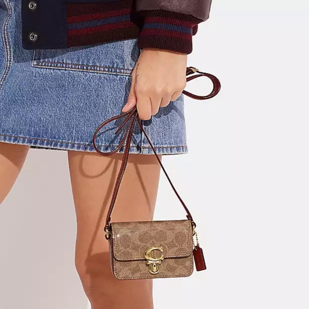 NWT Coach Mini Crossbody